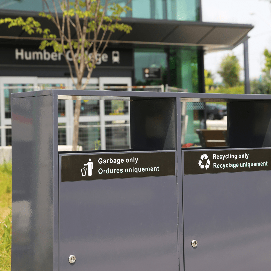 Outdoor Street Recycling Bin CRC-817