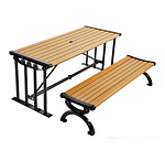 outdoor picnic table