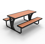 outdoor picnic table