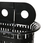 Classic Street Recycling Bin CRC-779 -Top detail