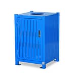 Street Trash Bin CAY-128, Blue, Portfolio image