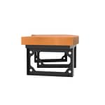 Outdoor Curved Commercial Bench CAB-602-Side