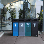 Outdoor Commercial Recycling Station CRC-816