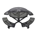 Metal Park Picnic Table CAT-208 - Commercial Outdoor Furniture Set