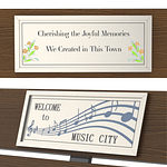 Premium Stainless Steel Memorial Plaque-on 872
