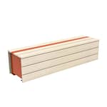 Outdoor Backless Minimalist Commercial Bench CAB-603