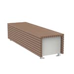 Outdoor Backless Minimalist Commercial Bench CAB-603