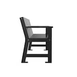 Commercial Outdoor Bench CAL-710 side view