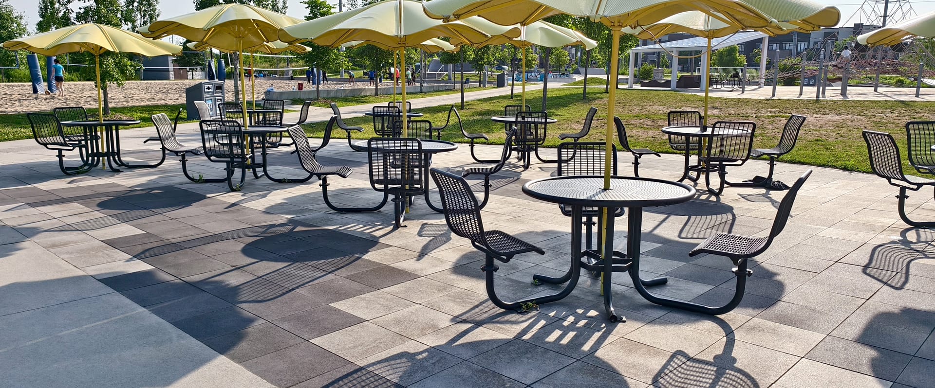 Lake Wilcox Skatepark-Commercial Patio Table CAT-034