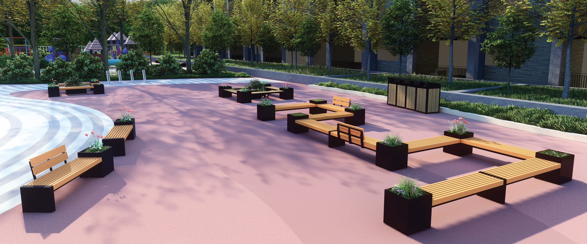 Greenscape Bench CAB-604-Banner