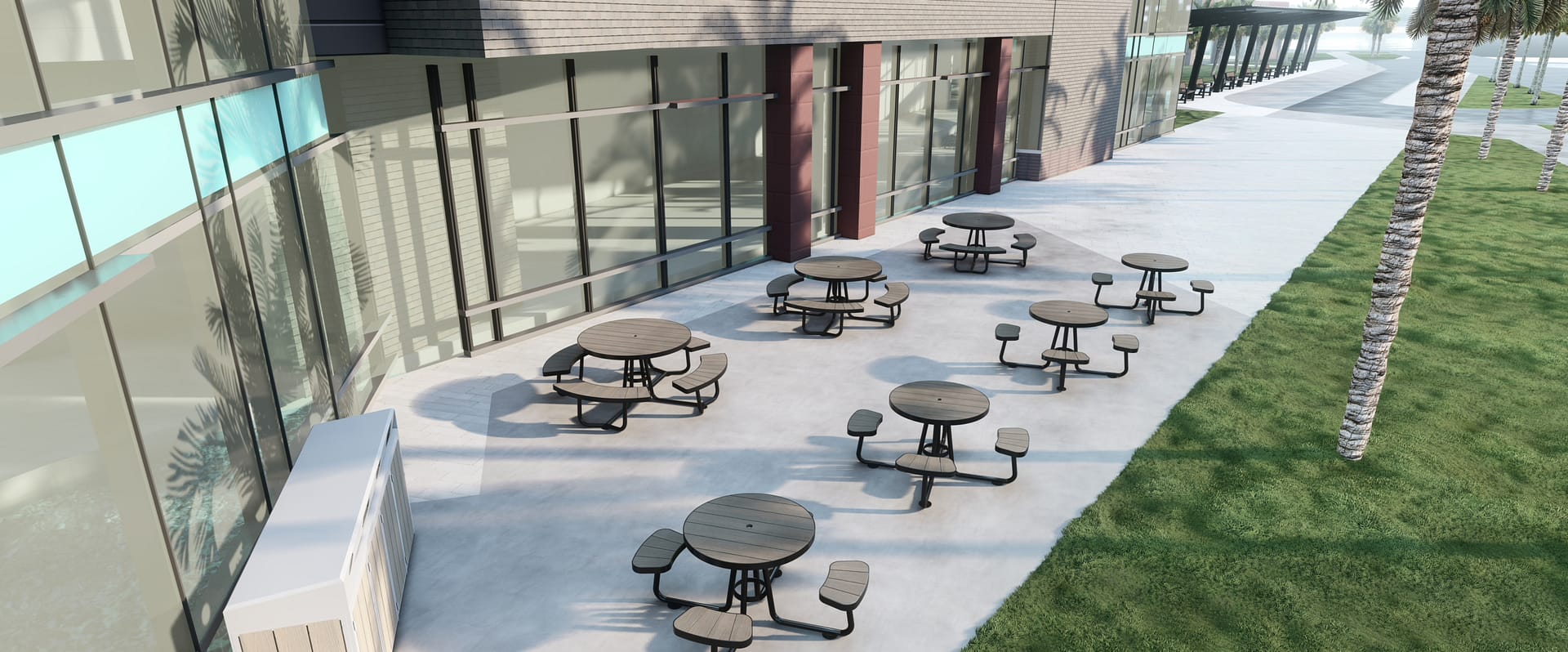 Canaura round picnic table- Homepage banner