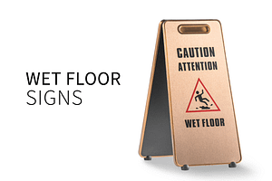 Product photo-Wet Floor Signs
