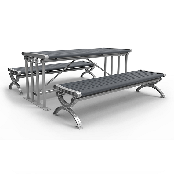 PICNIC TABLE CAT-027 3D-FRONT
