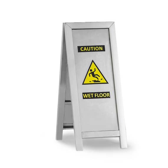 caution safety floor sign