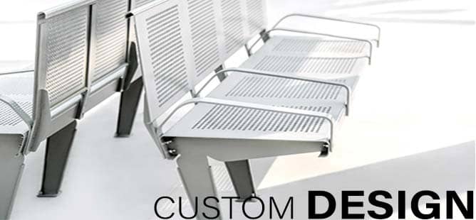 Outdoor Bench CAL-717 Custom Design