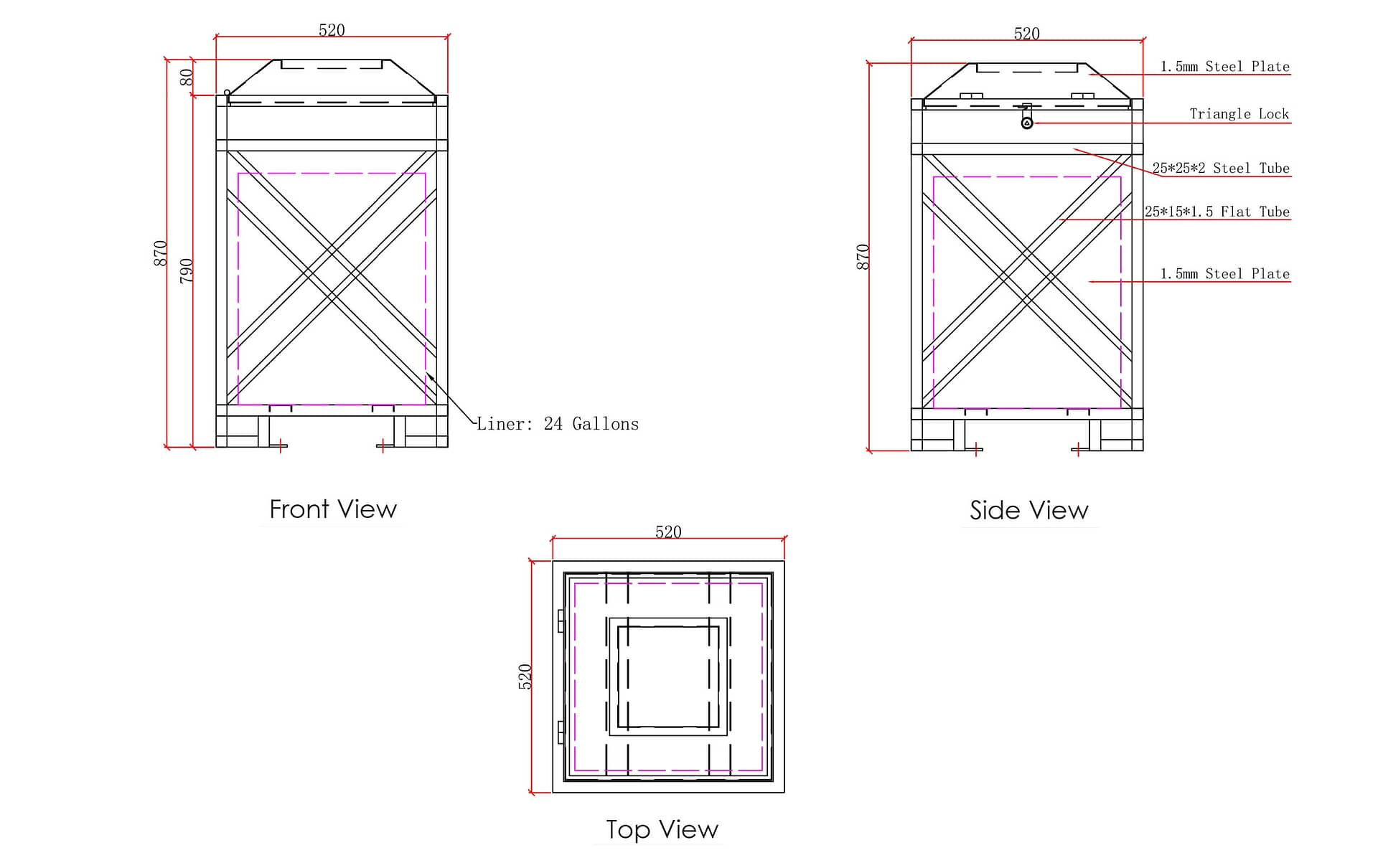 Dimensions