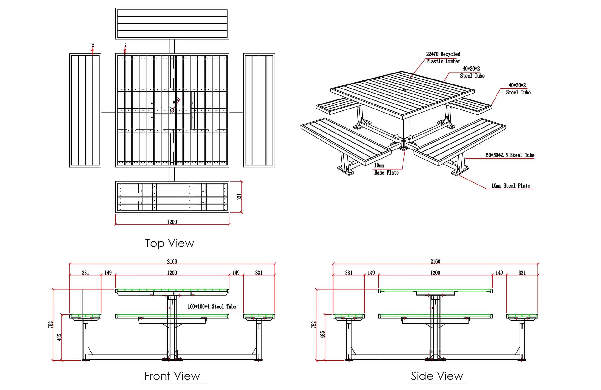 Dimensions