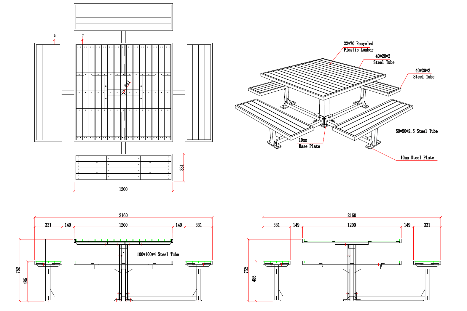 Dimensions